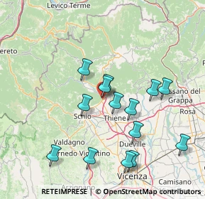 Mappa 36013 Piovene Rocchette VI, Italia (14.59357)