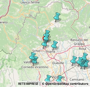 Mappa 36013 Piovene Rocchette VI, Italia (19.02143)