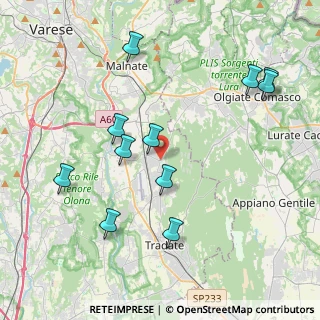 Mappa Via XXV Aprile, 21040 Venegono Superiore VA, Italia (4.26909)