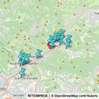 Mappa C.C. Valseriana Center, 24021 Albino BG, Italia (3.2825)
