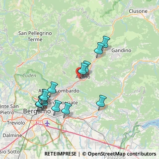Mappa C.C. Valseriana Center, 24021 Albino BG, Italia (7.78154)