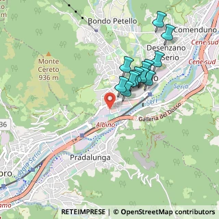 Mappa C.C. Valseriana Center, 24021 Albino BG, Italia (0.80615)
