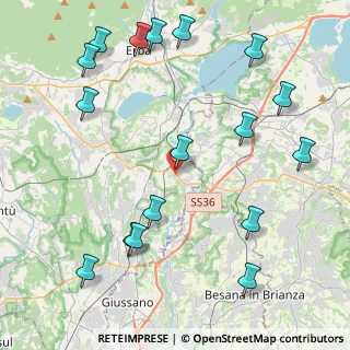 Mappa Via Milano, 22045 Lambrugo CO, Italia (5.26176)