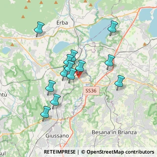Mappa Via Milano, 22045 Lambrugo CO, Italia (3.22308)