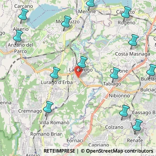 Mappa Via Milano, 22045 Lambrugo CO, Italia (3.05846)