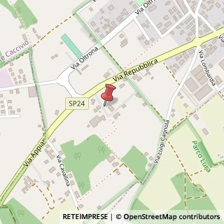Mappa Via Repubblica, 49, 22075 Lurate Caccivio, Como (Lombardia)