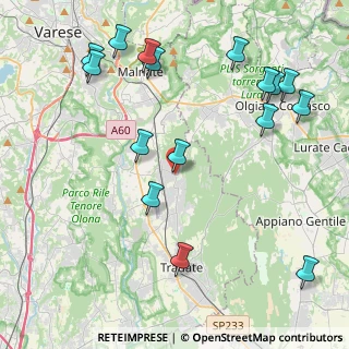 Mappa Via Papa Giovanni XXIII, 21040 Venegono Superiore VA, Italia (5.06813)