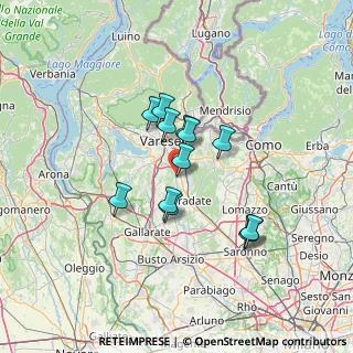 Mappa Via Giuseppe Garibaldi, 21043 Castiglione Olona VA, Italia (10.62923)