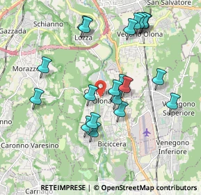Mappa Piazza Garibaldi, 21043 Castiglione Olona VA, Italia (1.877)