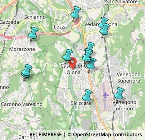 Mappa Piazza Garibaldi, 21043 Castiglione Olona VA, Italia (1.83692)