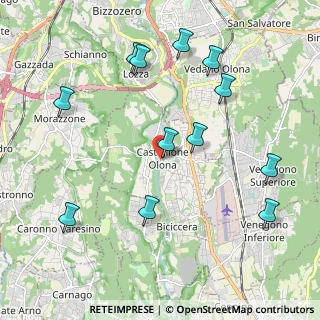 Mappa Centro sorico, 21043 Castiglione Olona VA, Italia (2.275)