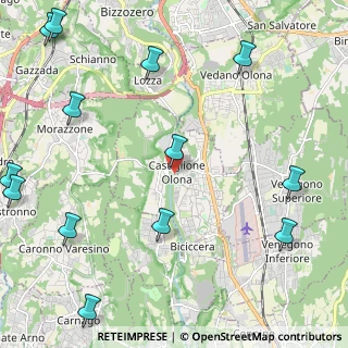 Mappa Piazza Garibaldi, 21043 Castiglione Olona VA, Italia (3.14846)