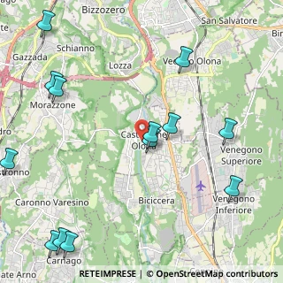 Mappa Piazza Garibaldi, 21043 Castiglione Olona VA, Italia (2.85846)