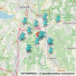 Mappa Via Giuseppe Garibaldi, 21043 Castiglione Olona VA, Italia (3.03294)