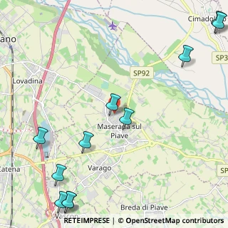 Mappa Via Fornaci, 31052 Maserada Sul Piave TV, Italia (3.16818)