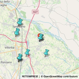 Mappa Via Fornaci, 31052 Maserada Sul Piave TV, Italia (4.26)