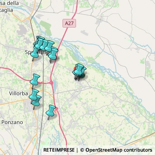 Mappa Via Fornaci, 31052 Maserada Sul Piave TV, Italia (3.69222)