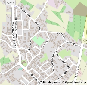 Mappa Via fornaci, 31052 Maserada Sul Piave TV, Italia (0.23077)