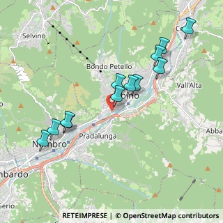 Mappa Via Madonna del Pianto, 24021 Albino BG, Italia (1.95)