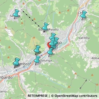 Mappa Via Madonna del Pianto, 24021 Albino BG, Italia (1.73538)