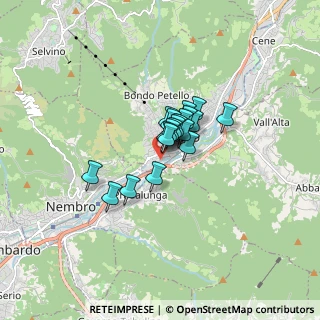 Mappa Via M. del Pianto, 24021 Albino BG, Italia (0.8555)