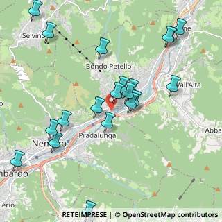 Mappa Via M. del Pianto, 24021 Albino BG, Italia (2.2105)