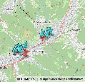 Mappa Via Madonna del Pianto, 24021 Albino BG, Italia (1.74545)