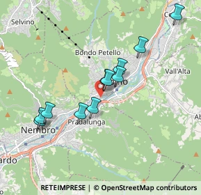 Mappa Via M. del Pianto, 24021 Albino BG, Italia (1.65364)