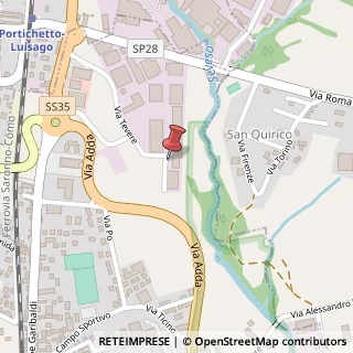Mappa Via Tevere, 45, 22073 Fino Mornasco, Como (Lombardia)