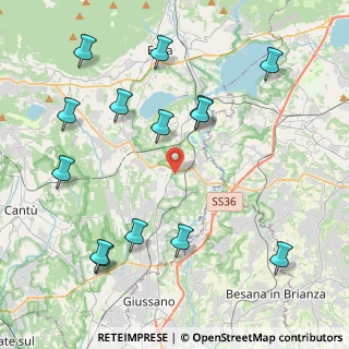 Mappa Via Giuseppe Mazzini, 22040 Lurago D'erba CO, Italia (4.88143)