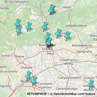 Mappa Via C. Goldoni, 36061 Bassano del Grappa VI, Italia (17.044)