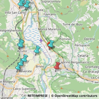 Mappa Via Giovanni Carle, 24034 Cisano Bergamasco BG, Italia (2.77455)