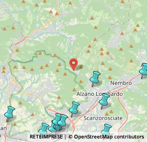 Mappa Via Lacca, 24022 Alzano Lombardo BG, Italia (6.50727)