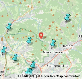 Mappa Via Lacca, 24022 Alzano Lombardo BG, Italia (6.11909)