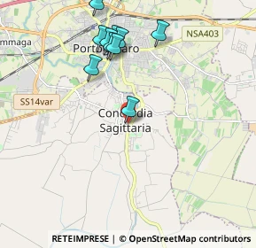 Mappa Via Rufino Turranio, 30023 Concordia Sagittaria VE, Italia (2.20545)