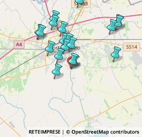 Mappa Via Rufino Turranio, 30023 Concordia Sagittaria VE, Italia (3.7305)