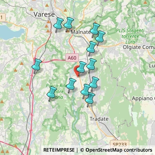 Mappa Via Papa Celestino IV', 21043 Castiglione Olona VA, Italia (3.25615)