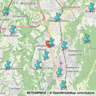 Mappa Via Papa Celestino IV', 21043 Castiglione Olona VA, Italia (2.885)