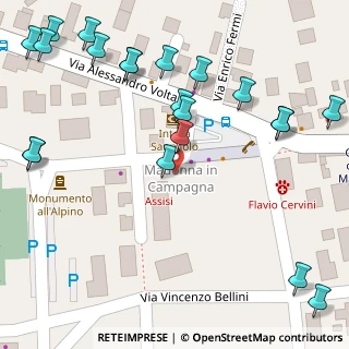Mappa Via Papa Celestino IV', 21043 Castiglione Olona VA, Italia (0.10857)