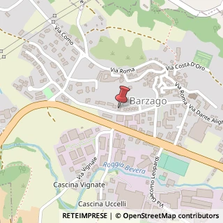 Mappa Via C. Cantù, 60, 23890 Barzago, Lecco (Lombardia)
