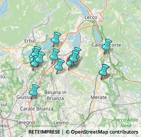 Mappa Bevera, 23890 Barzago LC, Italia (5.978)