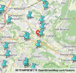 Mappa Bevera, 23890 Barzago LC, Italia (2.83211)