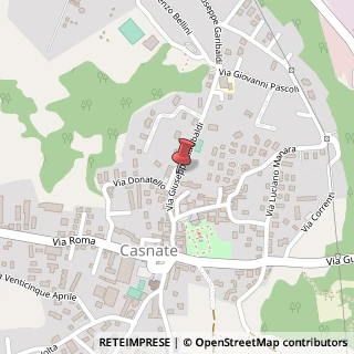 Mappa Via Contrada Grande, 6, 22070 Casnate con Bernate, Como (Lombardia)