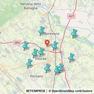 Mappa 25- Venturali di, 31020 Villorba TV, Italia (3.99727)