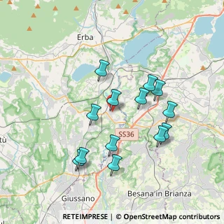 Mappa Via Roma, 22045 Lambrugo CO, Italia (3.44)