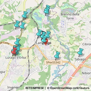 Mappa Via Roma, 22045 Lambrugo CO, Italia (1.119)