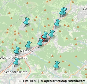Mappa Piazza Giovan Battista Moroni, 24021 Albino BG, Italia (3.84182)
