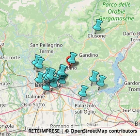 Mappa Piazza Giovan Battista Moroni, 24021 Albino BG, Italia (11.7565)