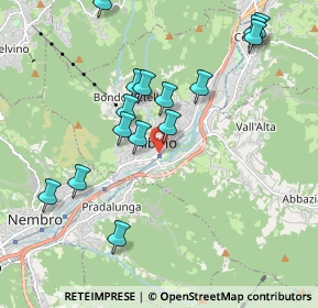 Mappa Piazza Giovan Battista Moroni, 24021 Albino BG, Italia (1.98667)