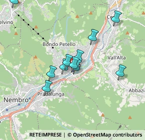 Mappa Piazza Giovan Battista Moroni, 24021 Albino BG, Italia (1.55182)